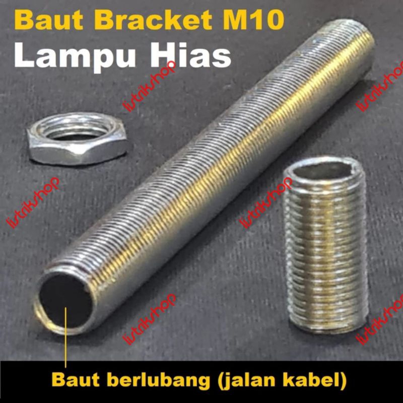 Mur dan Tabung Drat Aksesoris Lampu Gantung