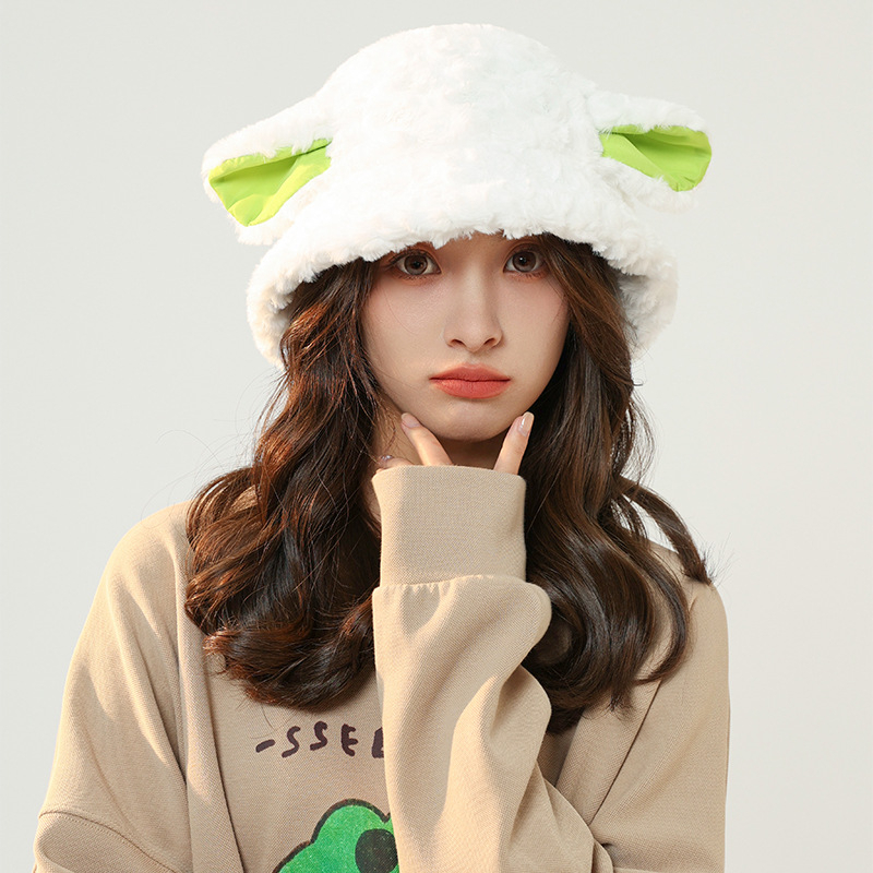 SHERPA Aksesoris Topi Korean Version of Cute Sweet Sheep