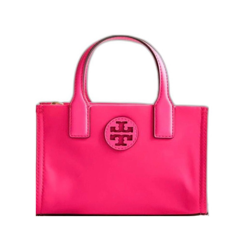 tory burch mini ella micro bright pink