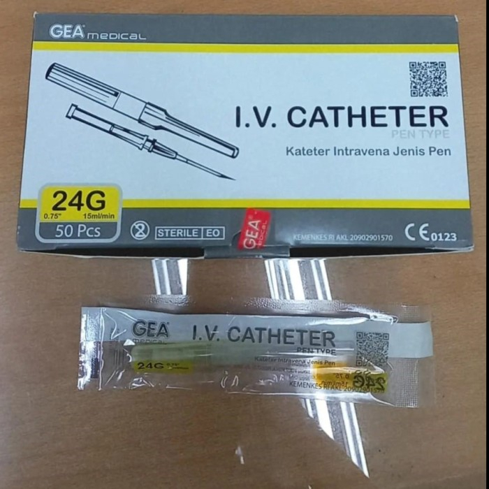 ECERAN - Pen Vena GEA 18G 20G 22G 24G 26G / Aboket / IV Canula / Cateter / Pen Like