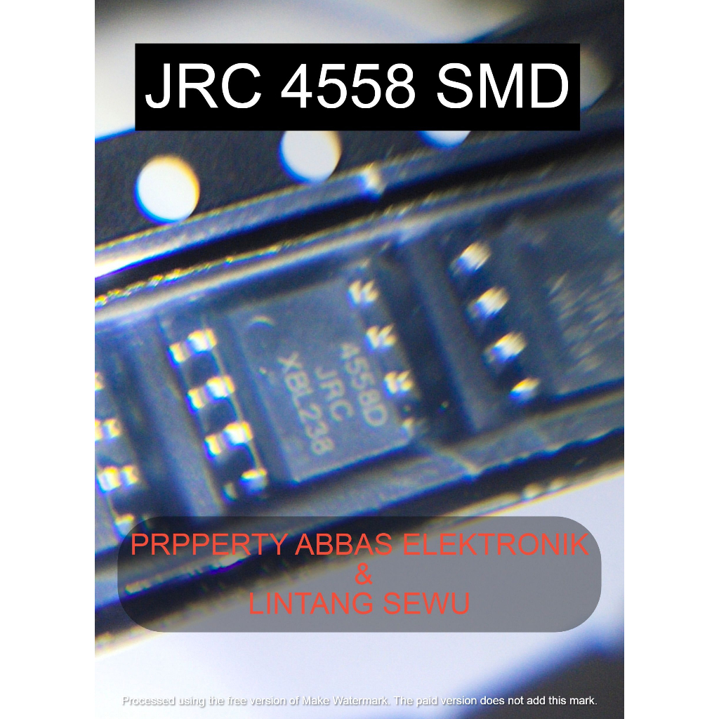 JRC 4558 JRC4558 SMD SOP8 IC SUARA JRC 4558 SMD SOP8 IC SUARA JRC 4558 SMD