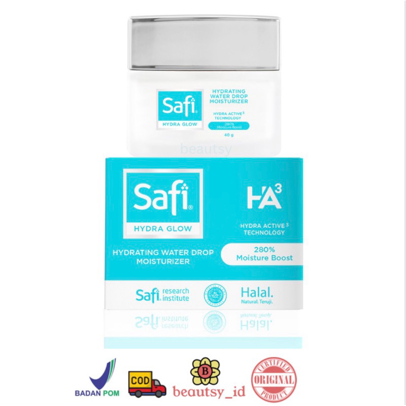 Safi Hydrating Water Drop Moisturizer 40g Original BPOM COD 40