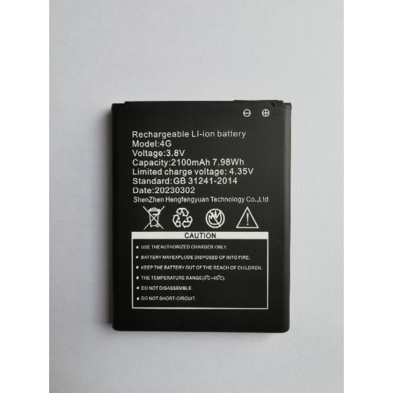 Batere Baterai Modem Wifi Telkomsel 4G 2100mah Original