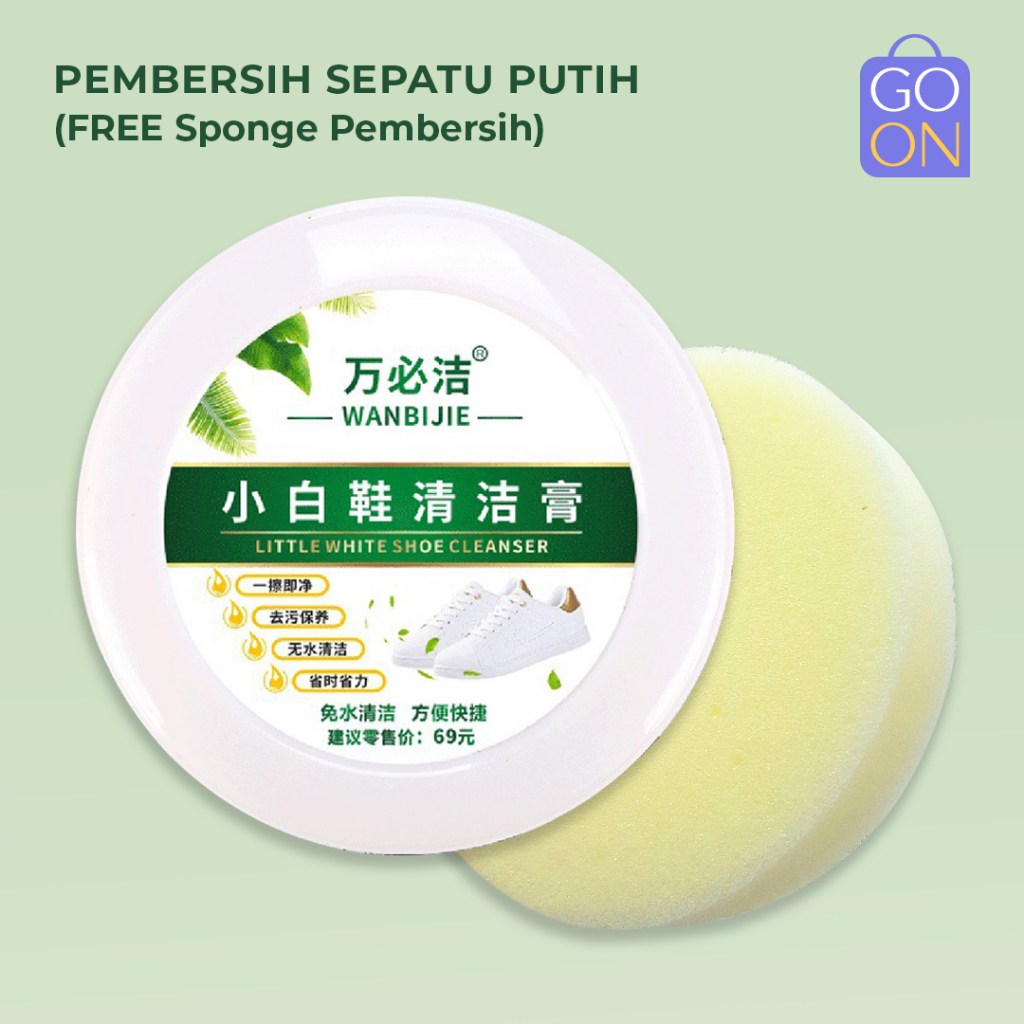 Pasta Pembersih Sepatu Putih &amp; Kulit - Pemutih Sepatu - Shoes Cleanser