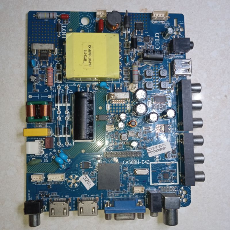 MB MAINBOARD TV POLYTRON PLD32T7511  32T7511s