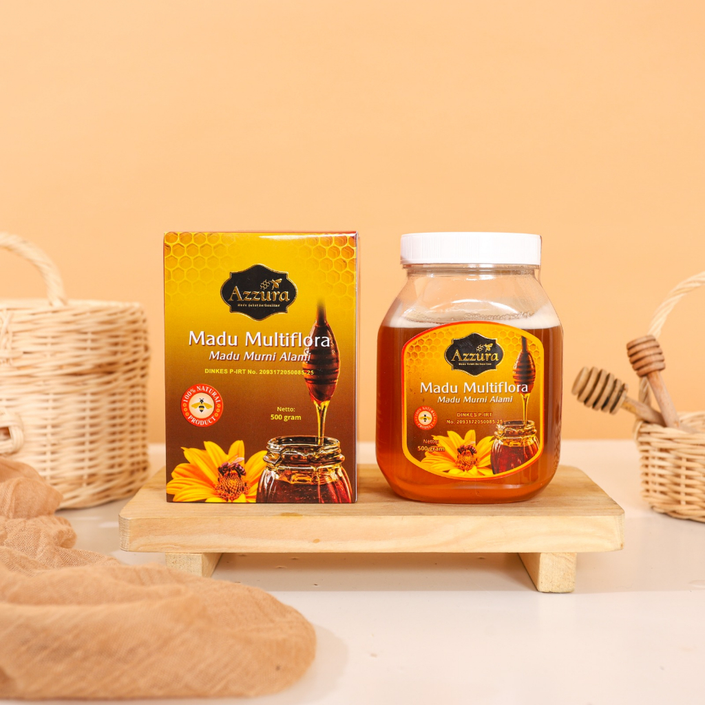 

Madu Azzura / Madu Multiflora - 500 Gr / Madu Murni / Madu Multiflora Asli / Madu Multiflora Super / Multiflora Madu