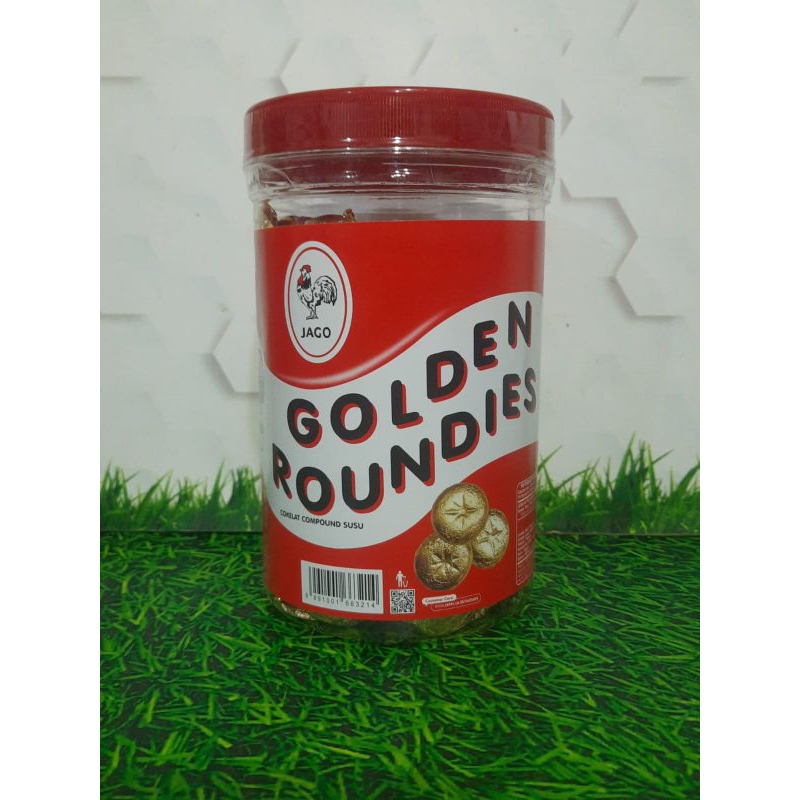 

golden raundies cokelat koin 285gr.