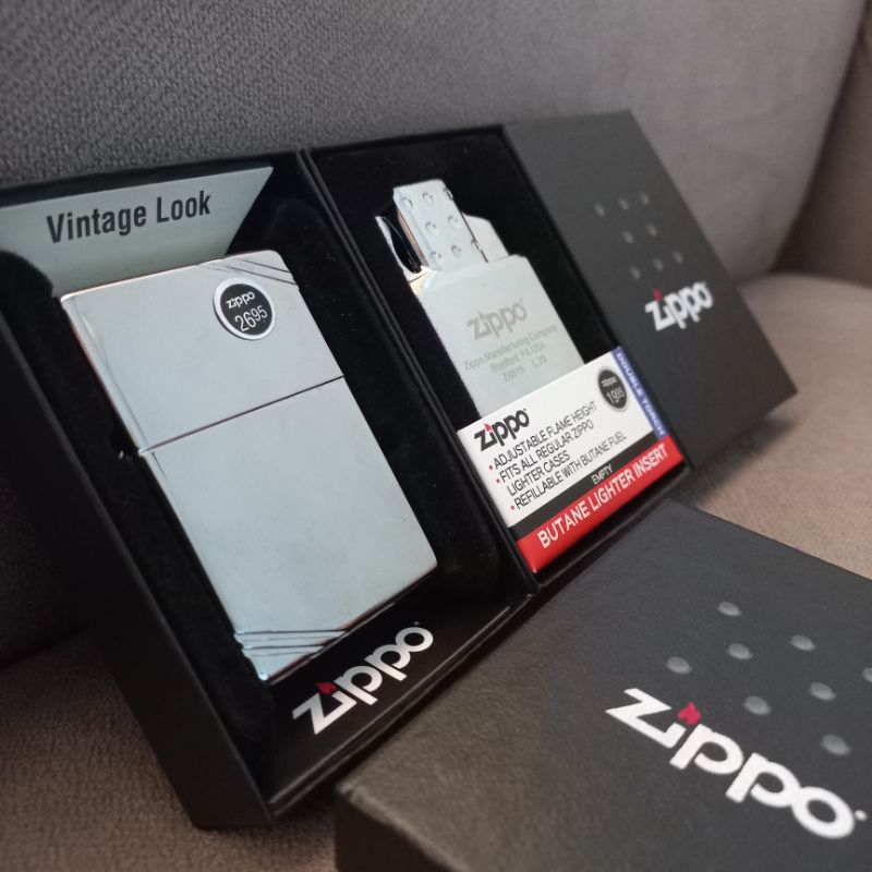 Zippo Lighter with Zippo Acccessories Butane Insert