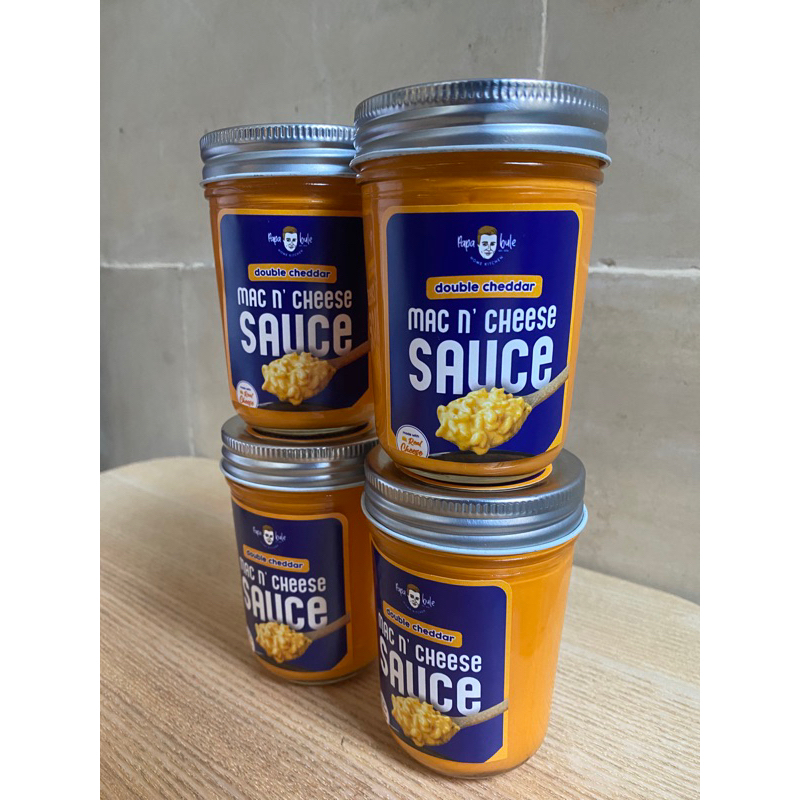 

Mac n cheese papabule sauce 100% real cheddar cheese sauce