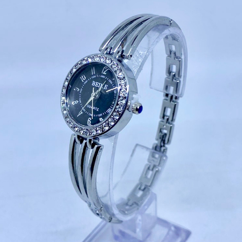 BISA COD !! jam tangan wanita rantai fashion polos jam cewe remaja dewasa kekinian terbaru terlaris mewah harga terjangkau murah meriah berkualitas import BONUS BATERAI CADANGAN