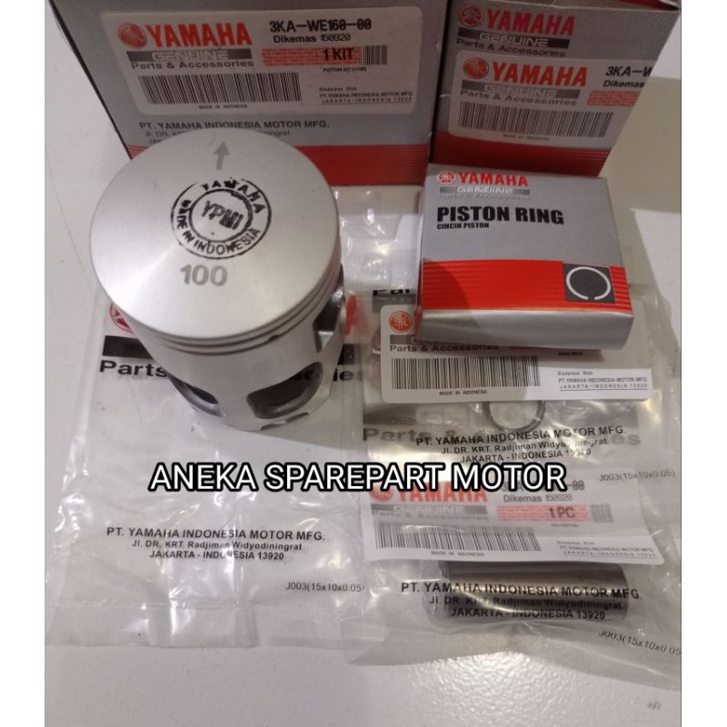 PISTON KIT RING SEHER SET RX KING RXK RX-KING STANDAR OS 25,OS 50 OS,100 3KA
