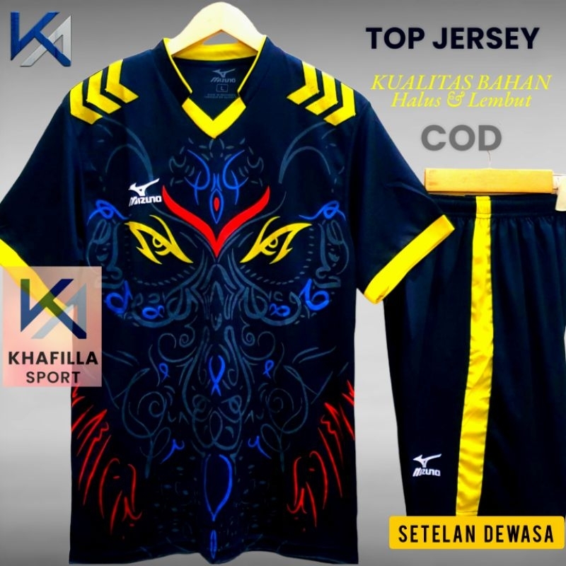 KHAF SETELAN JERSEY BAJU DEWASA STELAN SEPAK BOLA FUTSAL COD