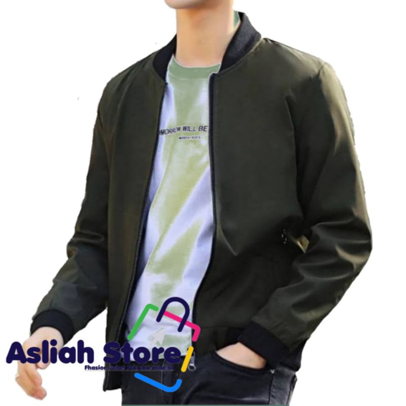 Bomber Canvas premium/jaket bomber/jaket Canvas original