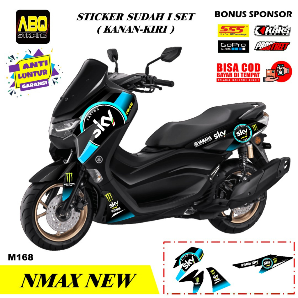 Stiker Variasi Motor Nmax New 2020 2021