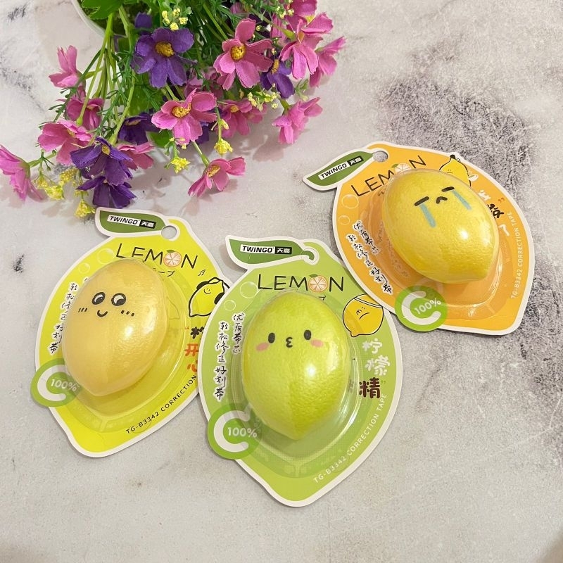 

Correction Tape Lemon Tipex Lemon Alat Tulis Kantor Lucu Unik Alat Tulis Sekolah Viral Termurah