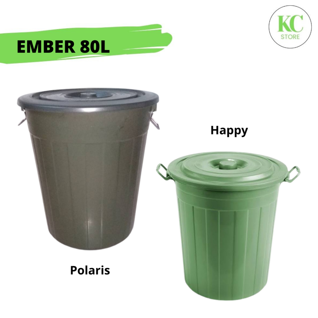 Ember Plastik Besar Tutup Ember Plastik Jumbo Ember 80 Liter Tutup