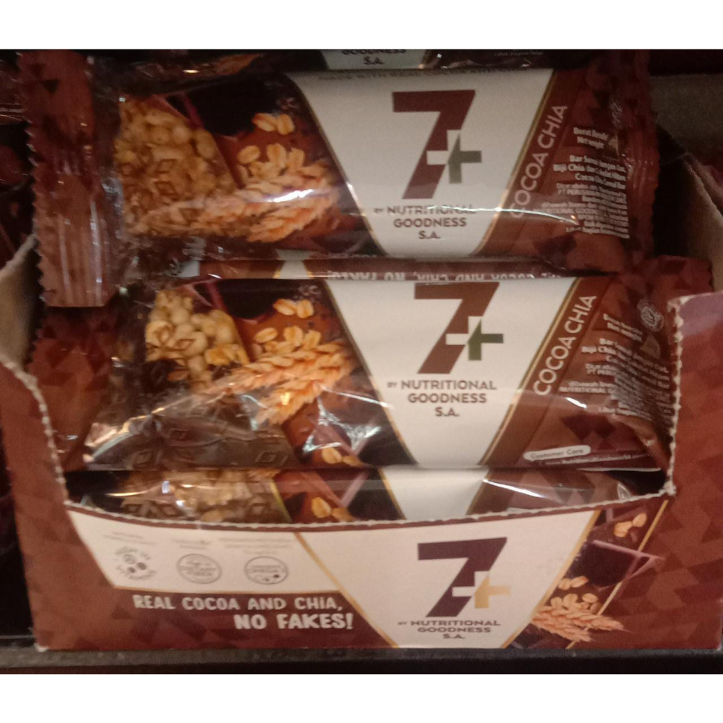 

7+ bar cocoa chia 22g