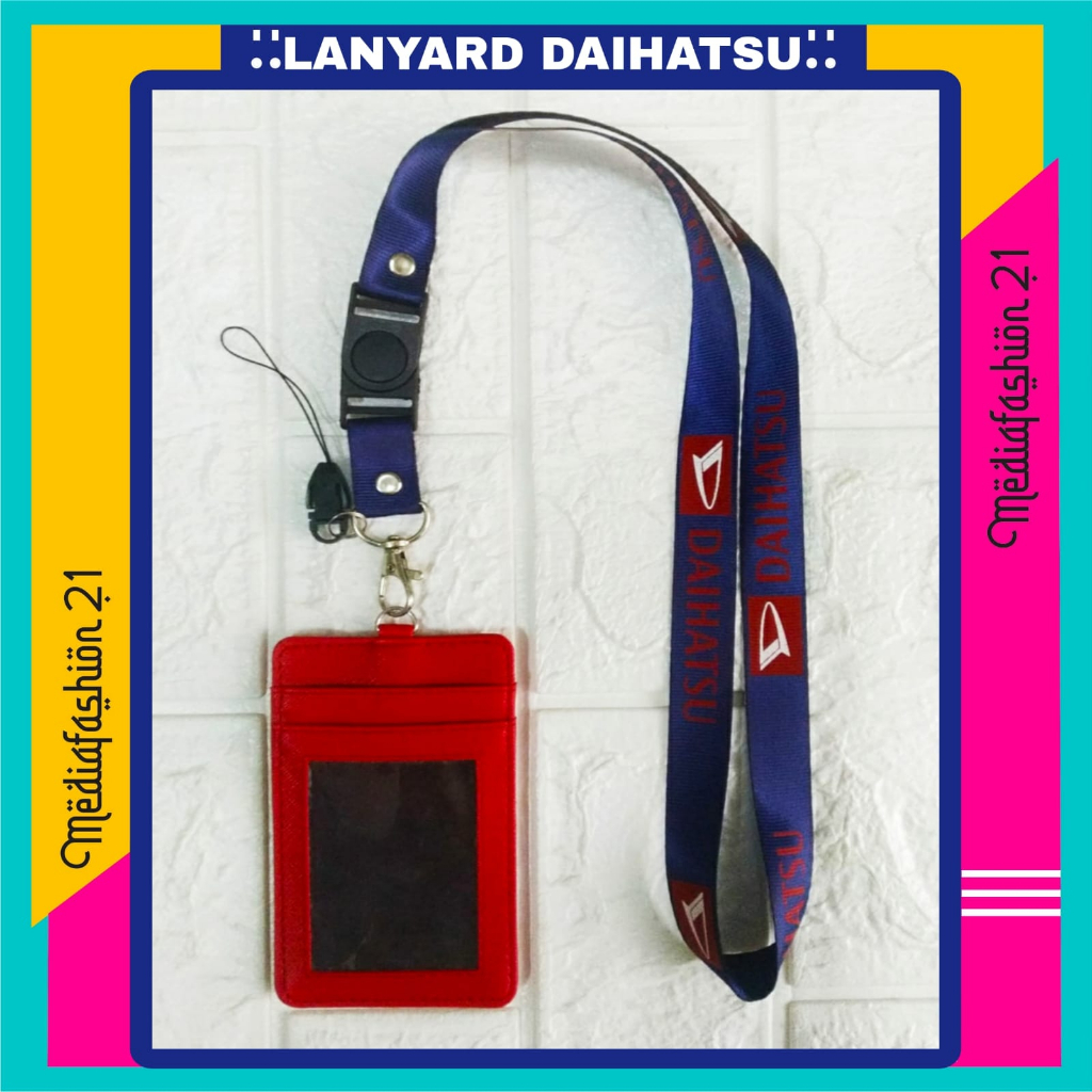 Lanyard Tali Gantungan ID Card DAIHATSU - ASTRA DAIHATSU  Free Strap Gantungan HP