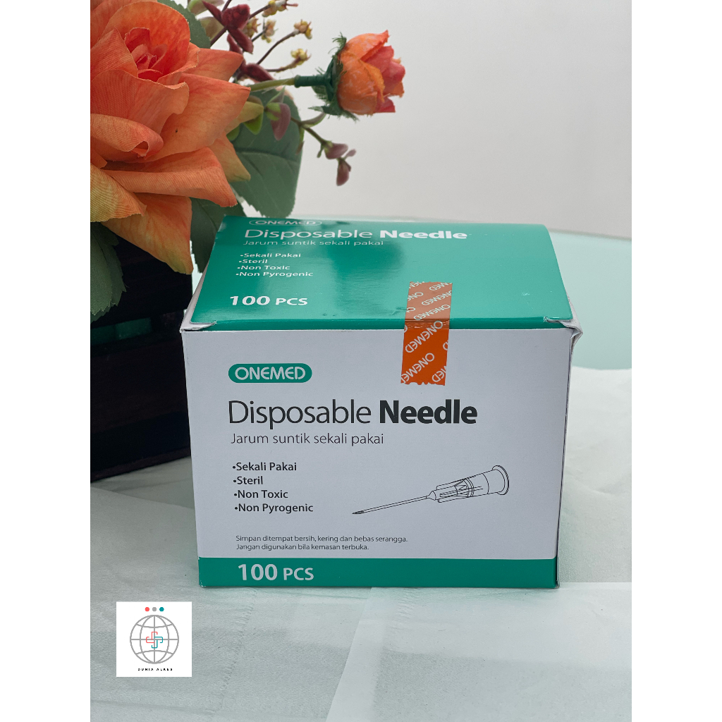 Disposable Needle Onemed 18G 21G 23G 25G 27G 30G 100 PCS