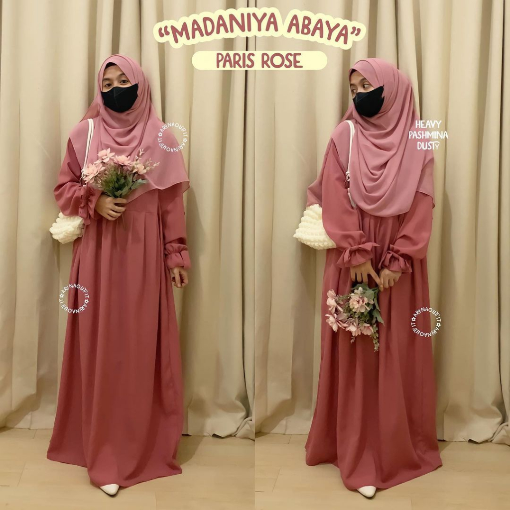 ABAYA MADANIYAH BY ARUNAOUTFIT