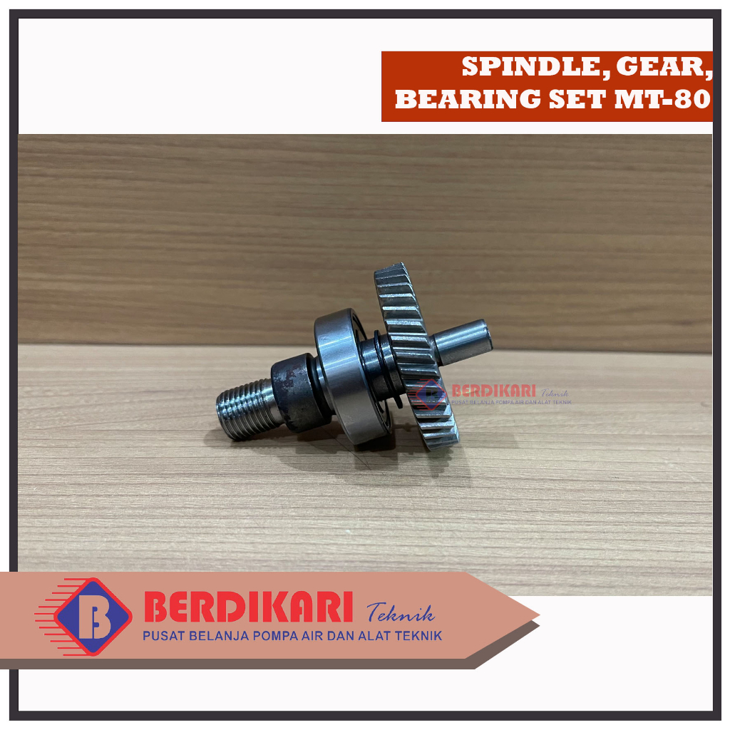 Spindle As Bor, Gear, Bearing Set laker lahar 6002 NTN SET MT80 MAKTEC