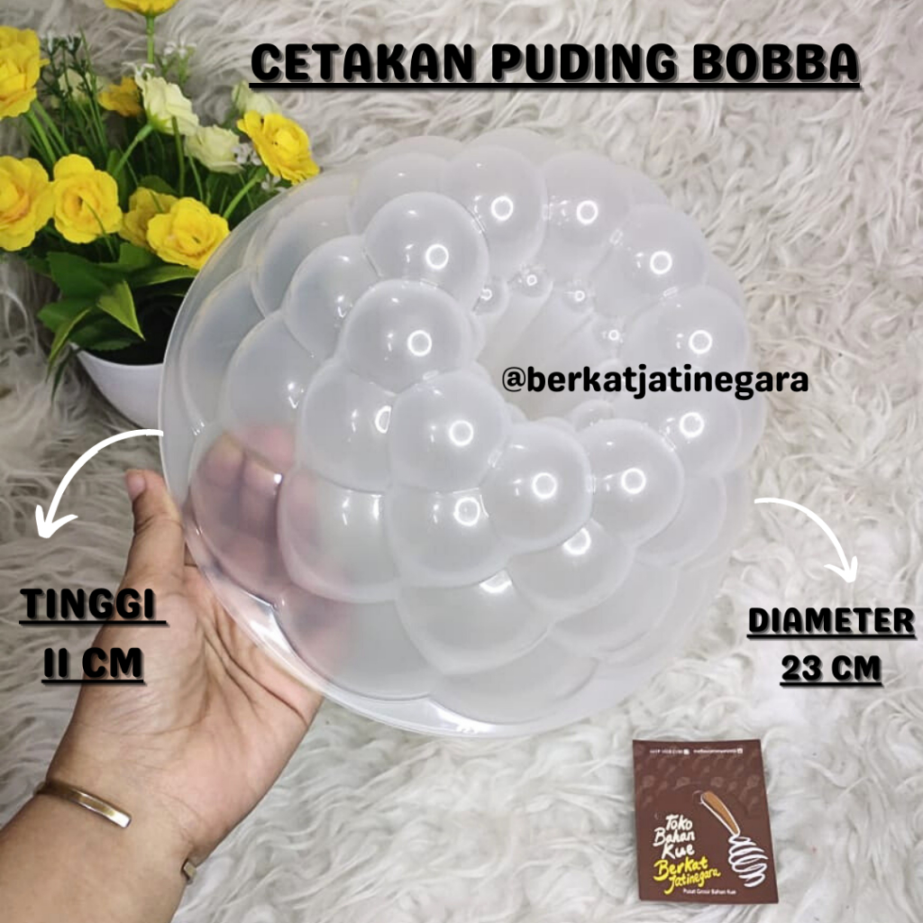 CETAKAN PUDING BOBBA/ CETAKAN PUDING /PCS