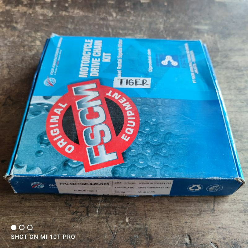 Gear Set Honda Tiger Old Original FSCM