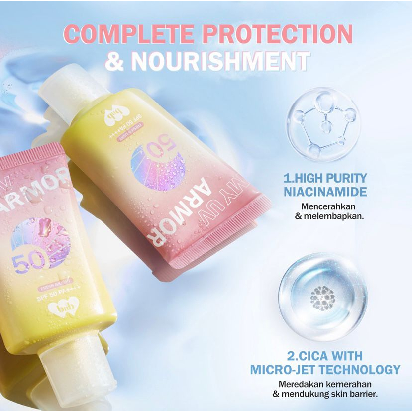 BNB Barenbliss My UV Armor SPF 50 PA++++ Face Sunscreen Gel Moisturizer