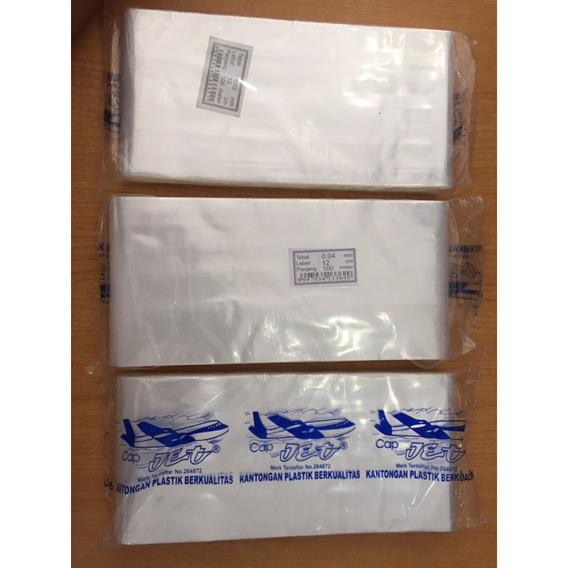 PLASTIK PP ROLL CAP JET LEBAR 12 cm TEBAL 03 04 | PLASTIK PP ROLL BENING | PLASTIK KRUPUK