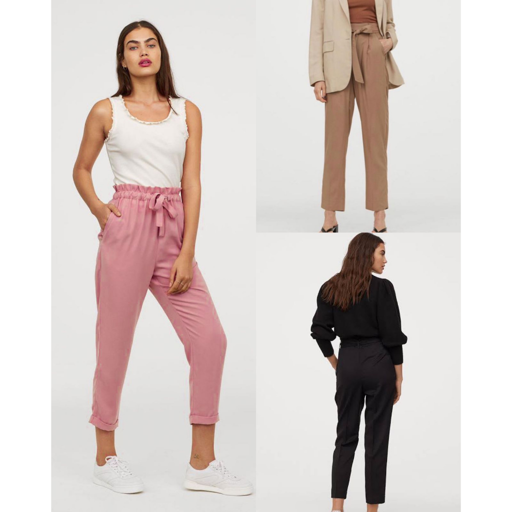 H&amp;M Paperbag Trousers Pants