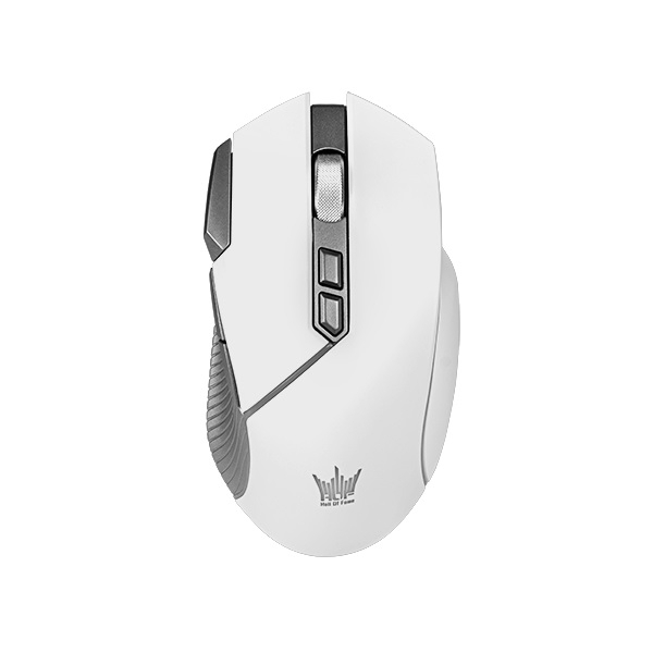 GALAX HOF Tactical M1 White Dual Mode Wireless/Wired Gaming Mouse RGB