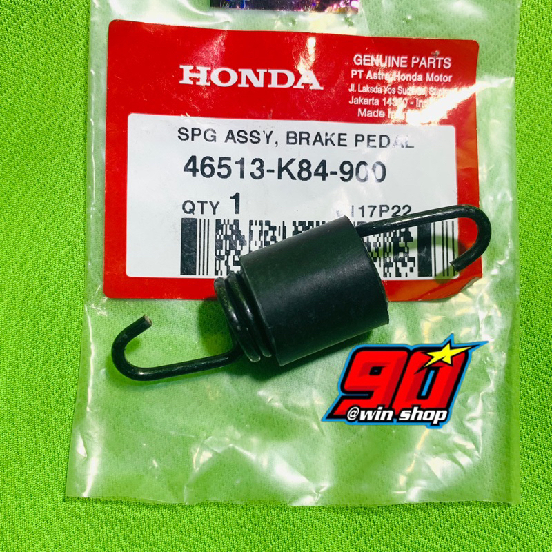 per pedal rem belakang honda Crf 150 spring assy brake pedal original