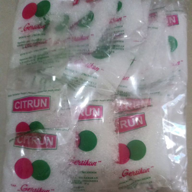 Citrun cap jeruk isi 50 sachet.