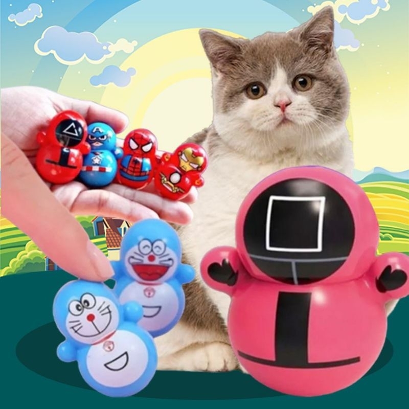 BONEKA GOYANG - Aksesoris Kucing Mainan Kucing Lucu Gigitan Kucing Cakaran Kucing Cat Toys