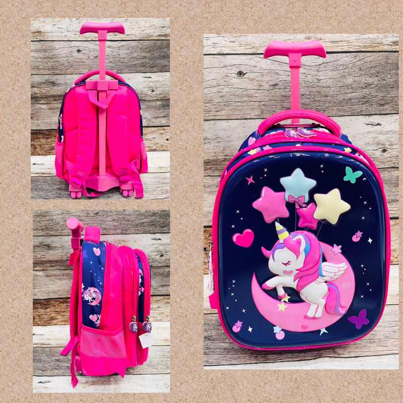 TAS KOPER / TROLI ANAK TK-SD TIMBUL GLOSY 14”