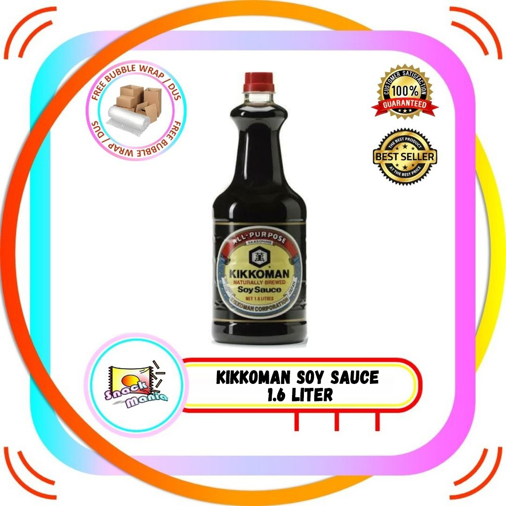 

Kikkoman Shoyu Soy Sauce Kecap Asin 1,6 liter
