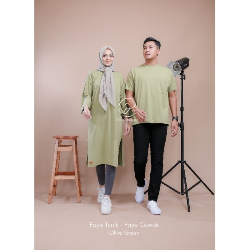 faye tunik by Dyn clothingline /faye kaos couple