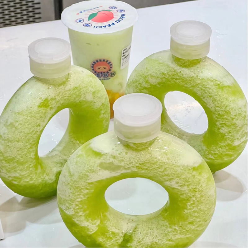 Botol Minum Jus Botol Air Minum Donut  Bottle Donuttle 500ML