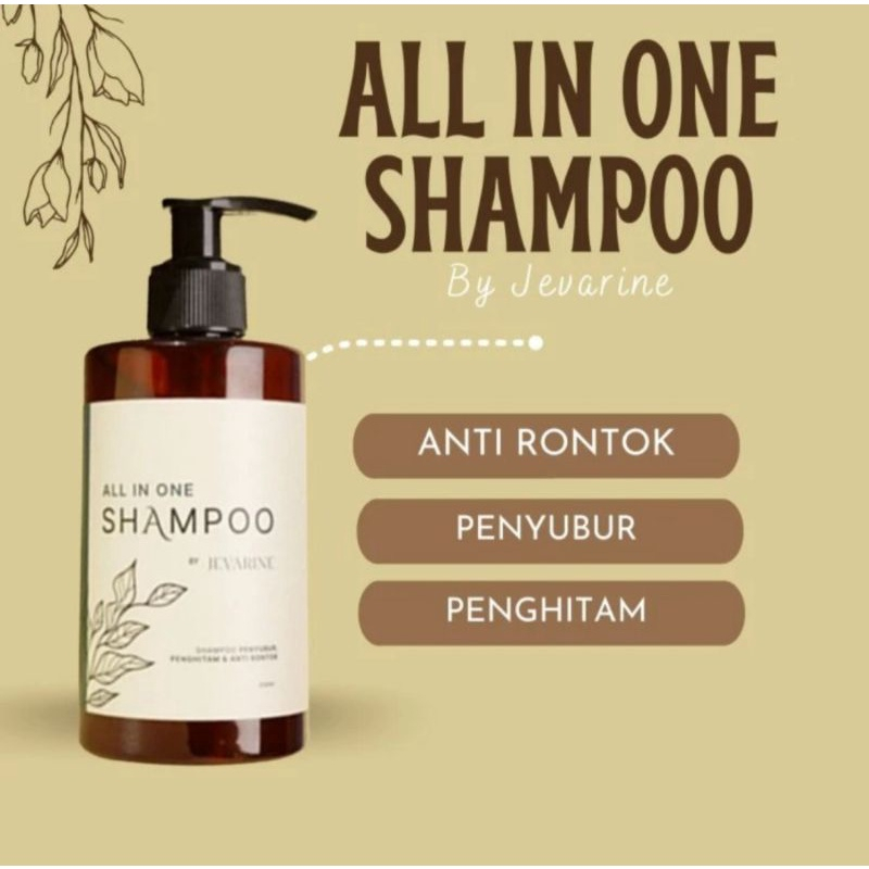 Shampoo Javarine All In One Original Anti Rontok Dan Anti Ketombe