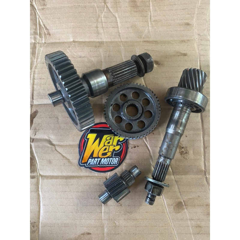 Rasio Gardan Gigi Rasio Gardan Beat Fi Scoopy Fi Spacy Fi Vario 110 Fi Non Esp Tahun 2013-2014