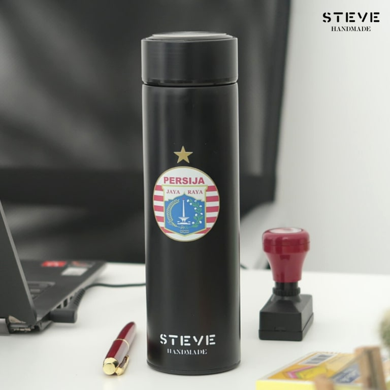 Botol minum stainless termos vacuum tumbler travel mug TM0301 custom sakura