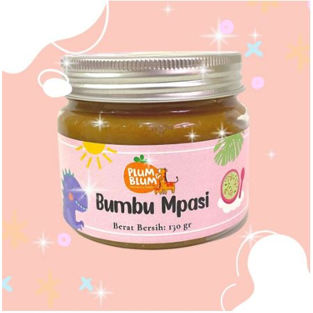 Plum &amp; Blum Bumbu Masak Mpasi Alami Serbaguna No MSG - 100 gr