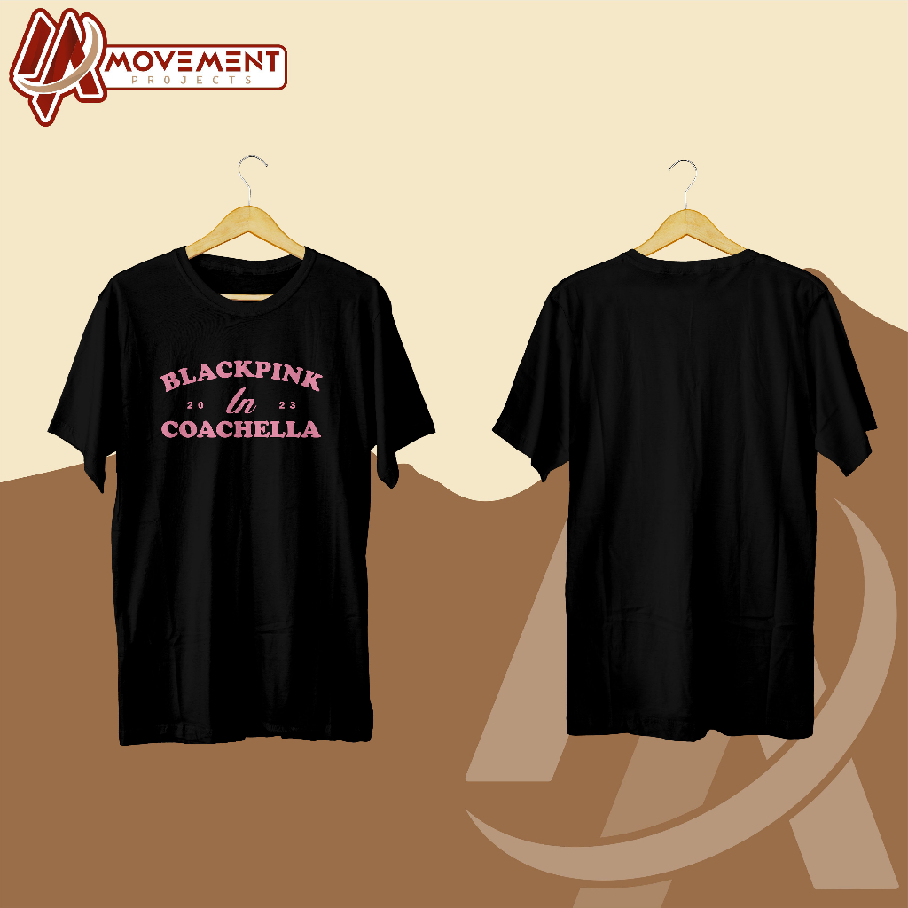 [PREMIUM] KAOS BLACKPINK IN COACHELLA