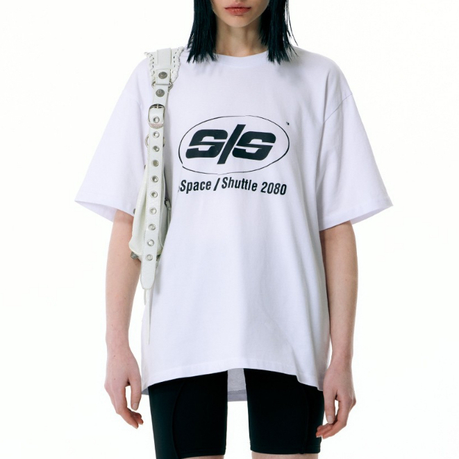 Kaos Wanita T-shirt Putih 100% Cotton Premium High Fashion