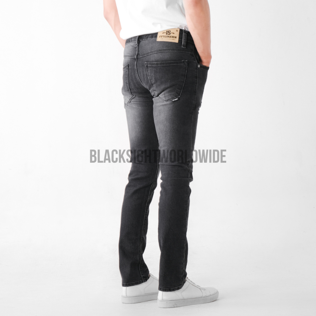 FIFTEEN DENIM - Celana Jeans Pria Slim Fit Streetch Original New Fifteen Denim / Celana Pria Jeans