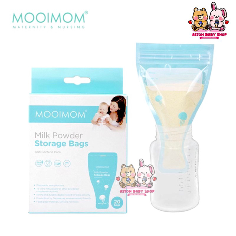 MOOIMOM Milk Powder Storage Bag Kantong Susu Bubuk