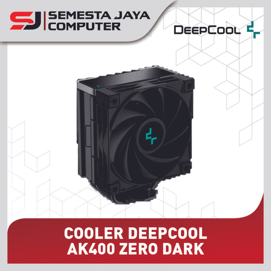 Deepcool AK400 ZERO DARK CPU COOLER - LGA1700