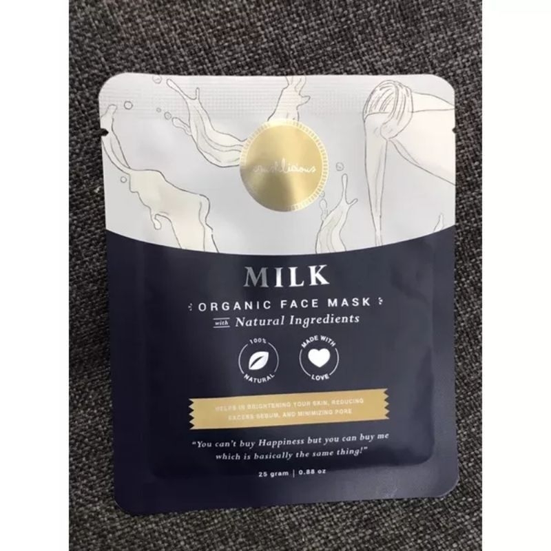 (BPOM) Masker Organik Crushlicious FORMULA LAMA 10gr 25gr