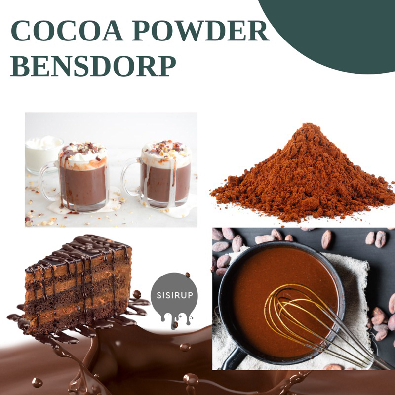 Cocoa BENSDORP 500 GR / Coklat Bensdorp / Chocolate Bensdrop / Minuman Coklat