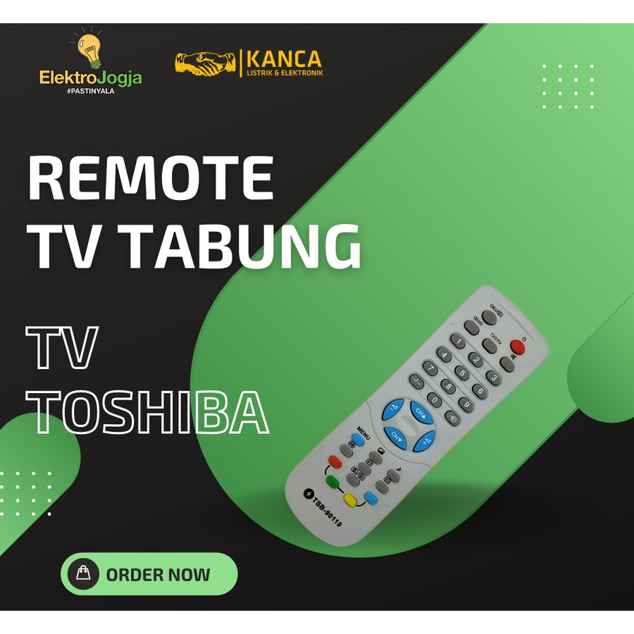 REMOTE TV TABUNG TOSHIBA UNIVERSAL